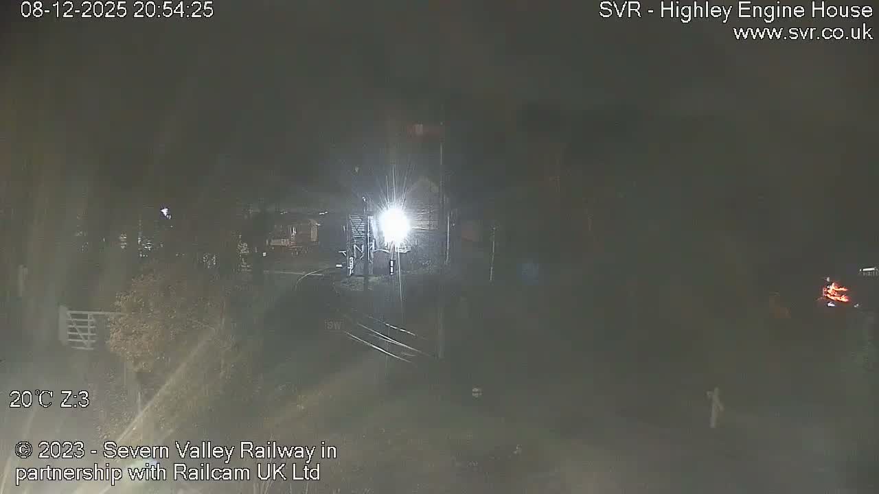Highley Station on the Severn Valley Railway Live Cam - Highley, Shropshire, West Midlands, England, United Kingdom