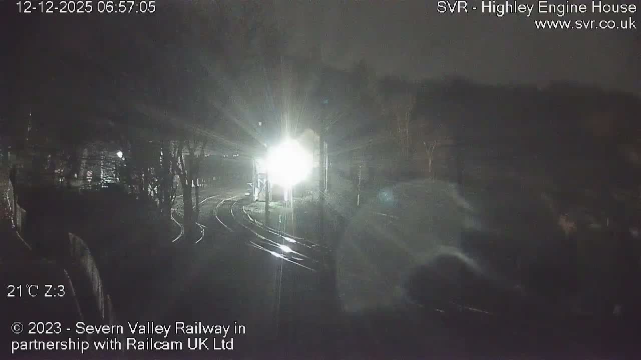 Highley Station on the Severn Valley Railway Live Cam - Highley, Shropshire, West Midlands, England, United Kingdom