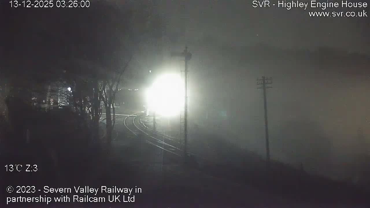 Highley Station on the Severn Valley Railway Live Cam - Highley, Shropshire, West Midlands, England, United Kingdom