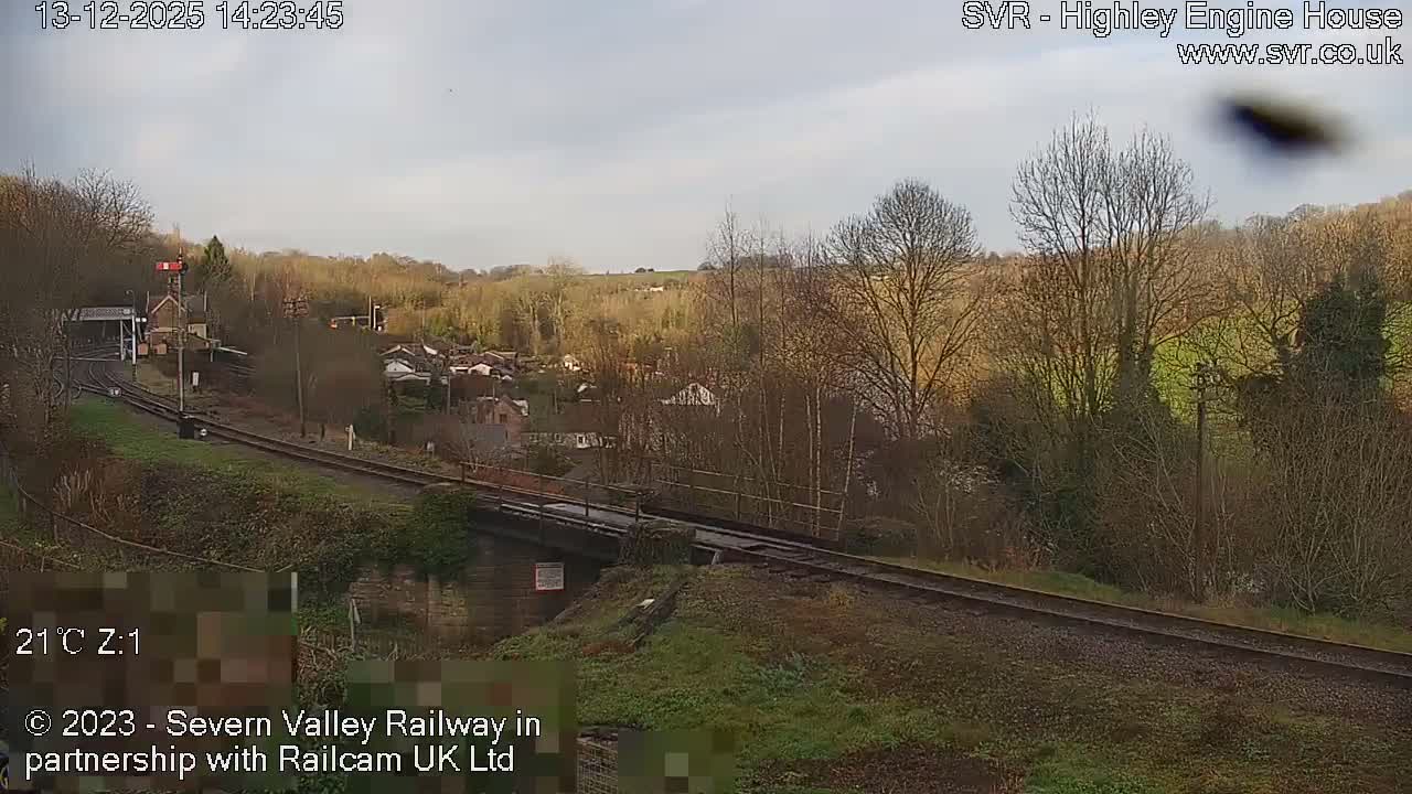 Highley Station on the Severn Valley Railway Live Cam - Highley, Shropshire, West Midlands, England, United Kingdom