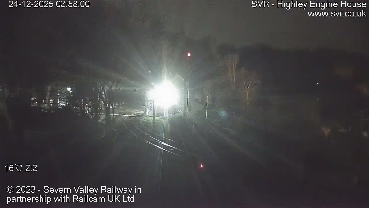 Highley Station on the Severn Valley Railway Live Cam - Highley, Shropshire, West Midlands, England, United Kingdom