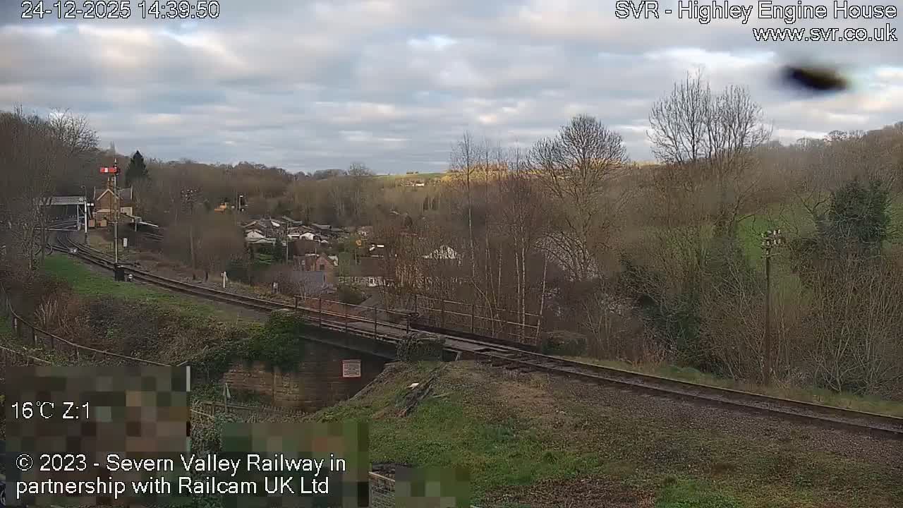 Highley Station on the Severn Valley Railway Live Cam - Highley, Shropshire, West Midlands, England, United Kingdom