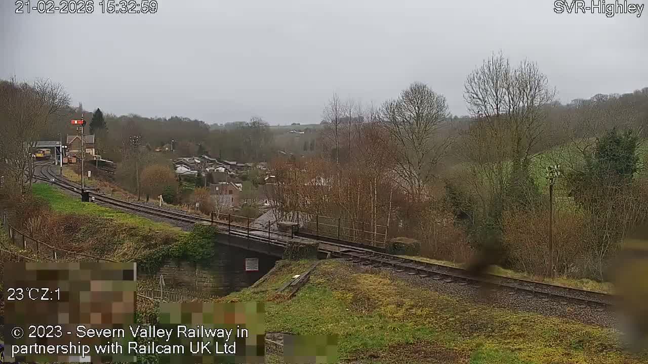 Highley Station on the Severn Valley Railway Live Cam - Highley, Shropshire, West Midlands, England, United Kingdom