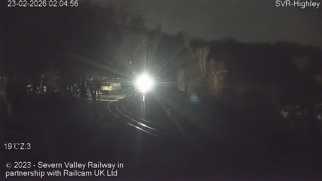 Highley Station on the Severn Valley Railway Live Cam - Highley, Shropshire, West Midlands, England, United Kingdom