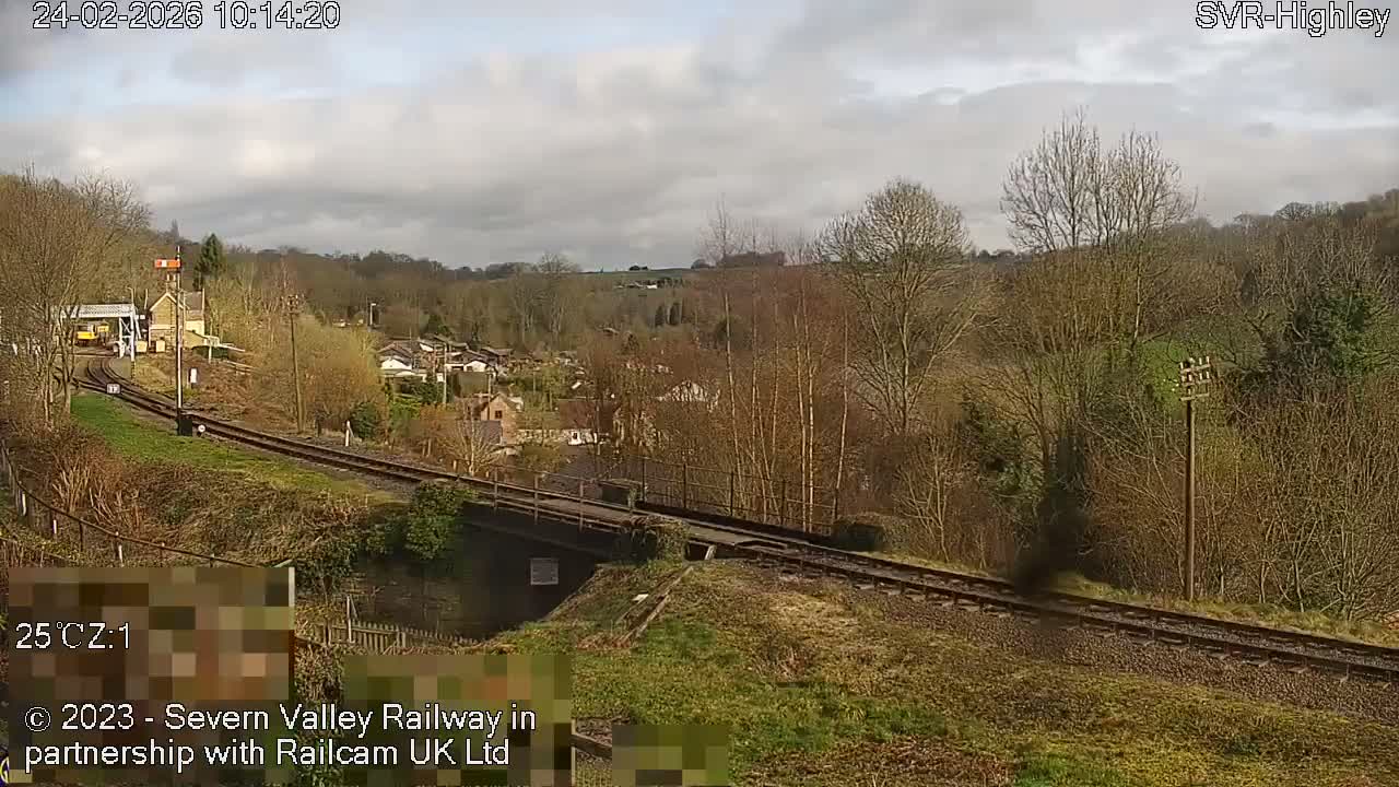 Highley Station on the Severn Valley Railway Live Cam - Highley, Shropshire, West Midlands, England, United Kingdom