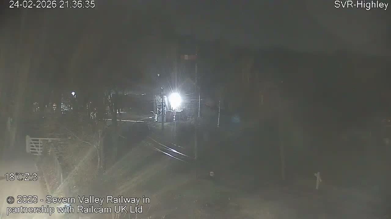 Highley Station on the Severn Valley Railway Live Cam - Highley, Shropshire, West Midlands, England, United Kingdom