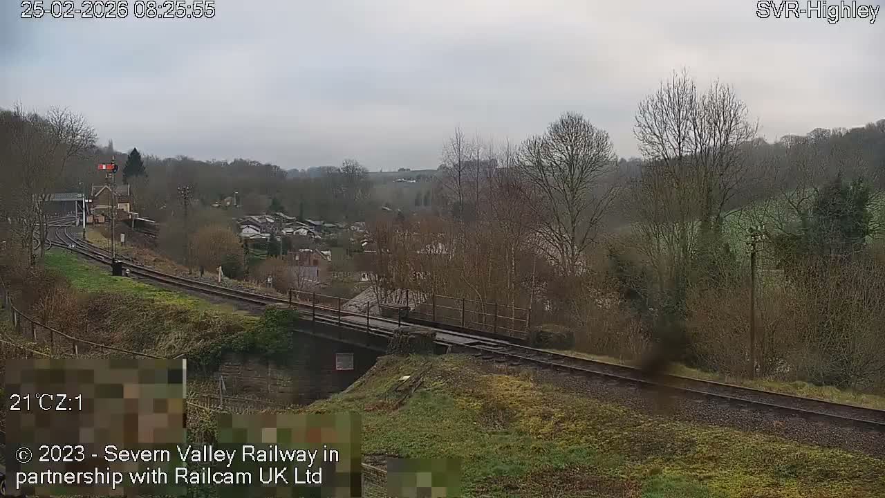 Highley Station on the Severn Valley Railway Live Cam - Highley, Shropshire, West Midlands, England, United Kingdom