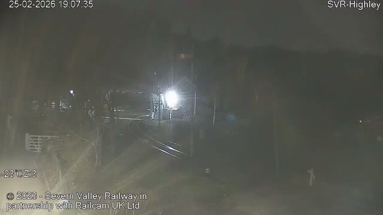 Highley Station on the Severn Valley Railway Live Cam - Highley, Shropshire, West Midlands, England, United Kingdom
