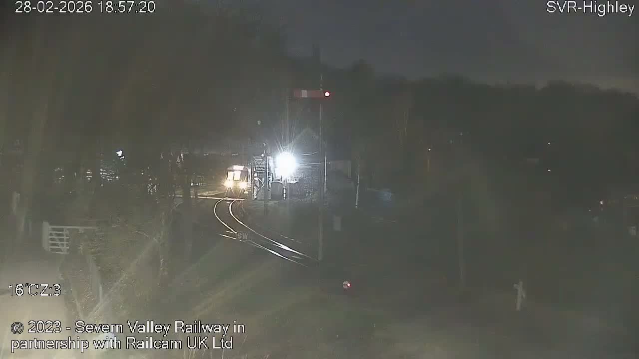 Highley Station on the Severn Valley Railway Live Cam - Highley, Shropshire, West Midlands, England, United Kingdom
