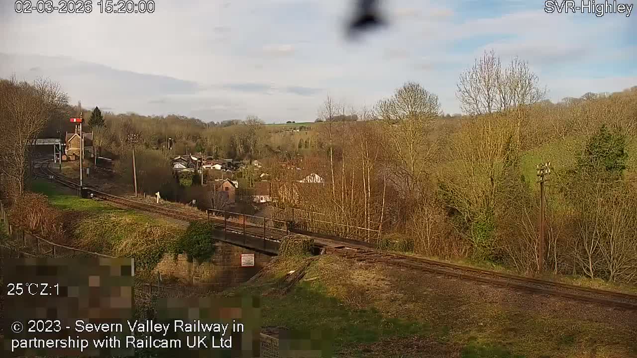 Highley Station on the Severn Valley Railway Live Cam - Highley, Shropshire, West Midlands, England, United Kingdom