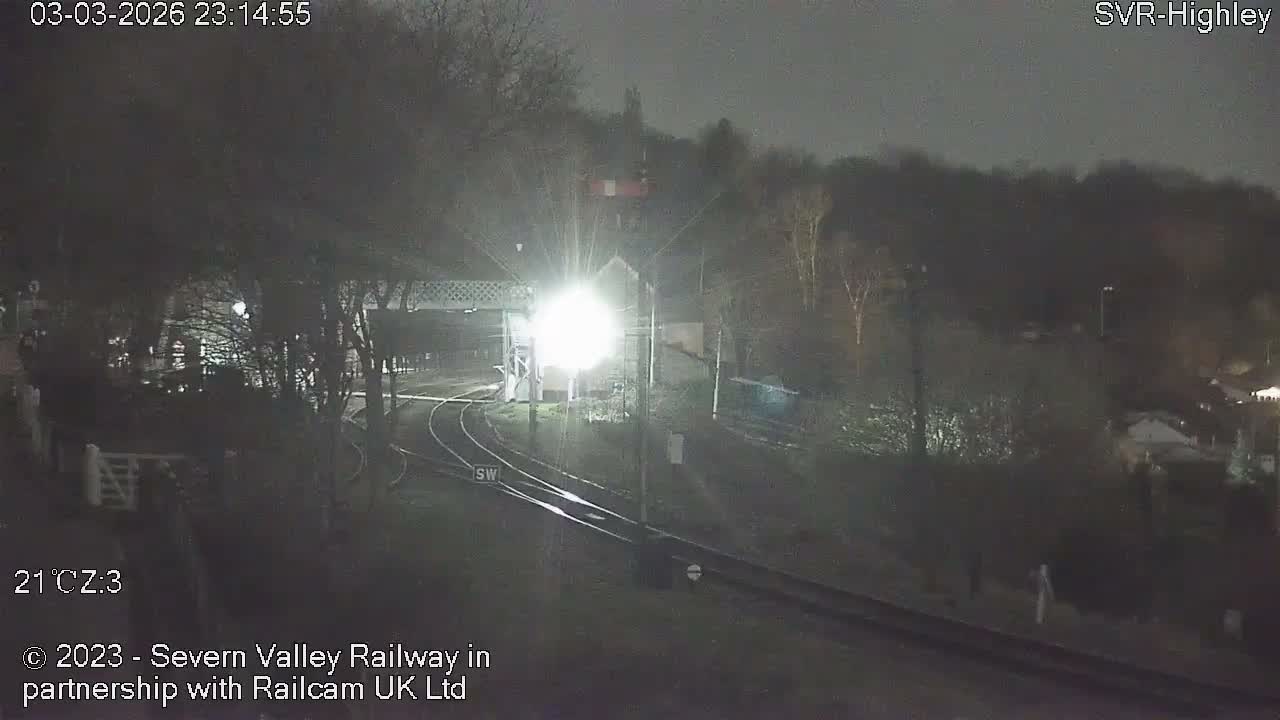 Highley Station on the Severn Valley Railway Live Cam - Highley, Shropshire, West Midlands, England, United Kingdom