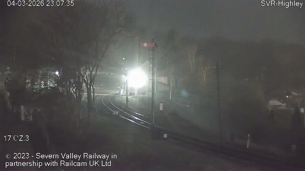 Highley Station on the Severn Valley Railway Live Cam - Highley, Shropshire, West Midlands, England, United Kingdom