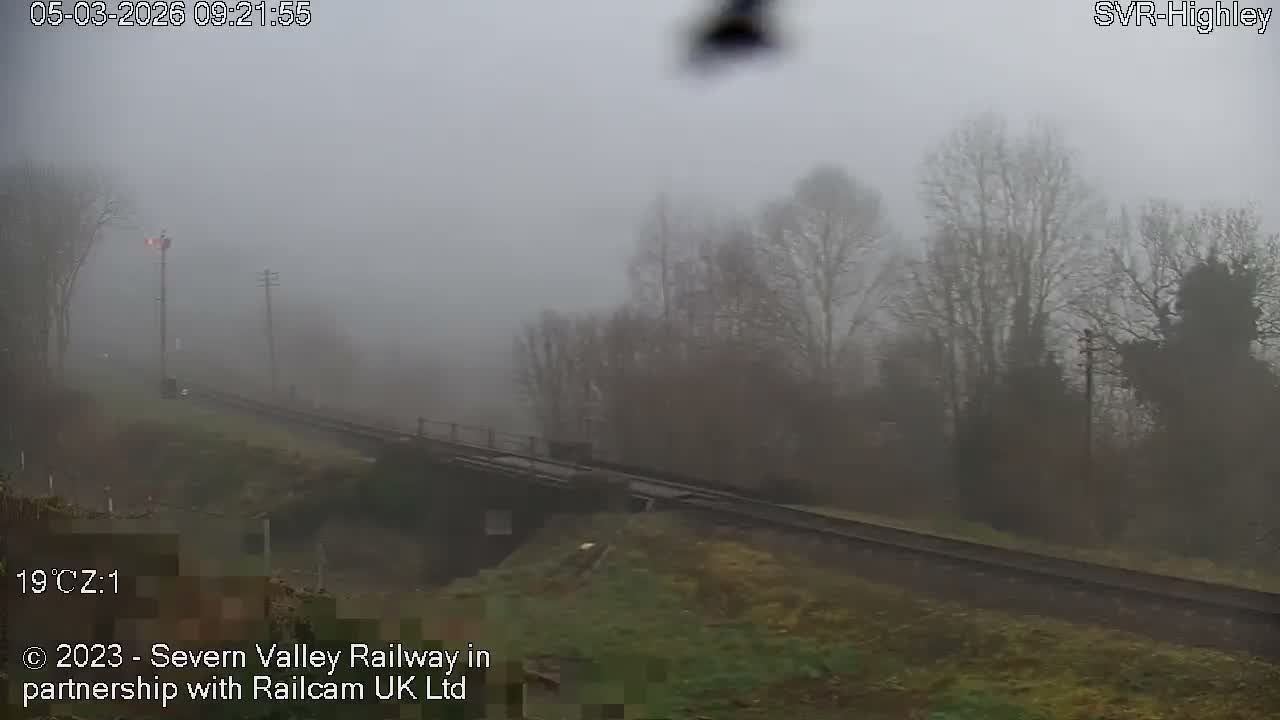 Highley Station on the Severn Valley Railway Live Cam - Highley, Shropshire, West Midlands, England, United Kingdom
