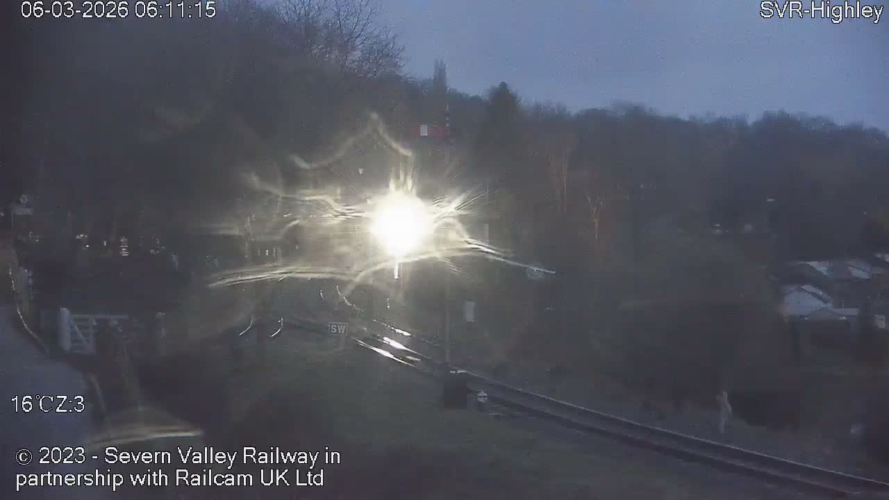 Highley Station on the Severn Valley Railway Live Cam - Highley, Shropshire, West Midlands, England, United Kingdom