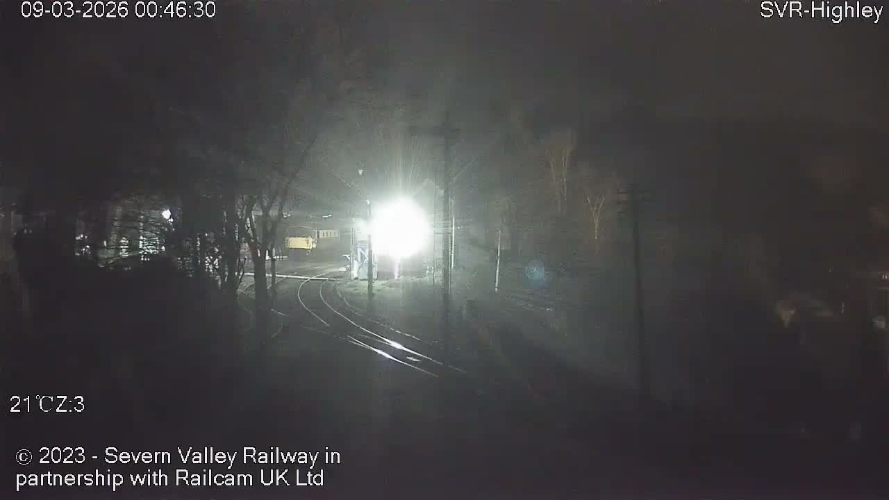 Highley Station on the Severn Valley Railway Live Cam - Highley, Shropshire, West Midlands, England, United Kingdom
