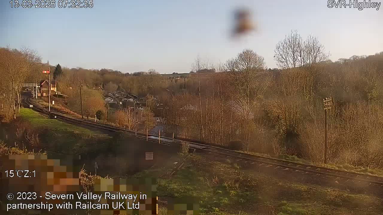 Highley Station on the Severn Valley Railway Live Cam - Highley, Shropshire, West Midlands, England, United Kingdom