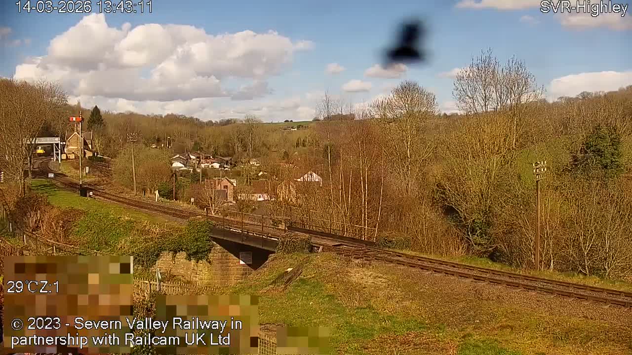 Highley Station on the Severn Valley Railway Live Cam - Highley, Shropshire, West Midlands, England, United Kingdom