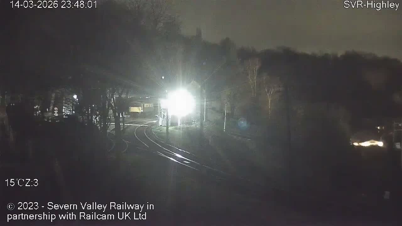 Highley Station on the Severn Valley Railway Live Cam - Highley, Shropshire, West Midlands, England, United Kingdom