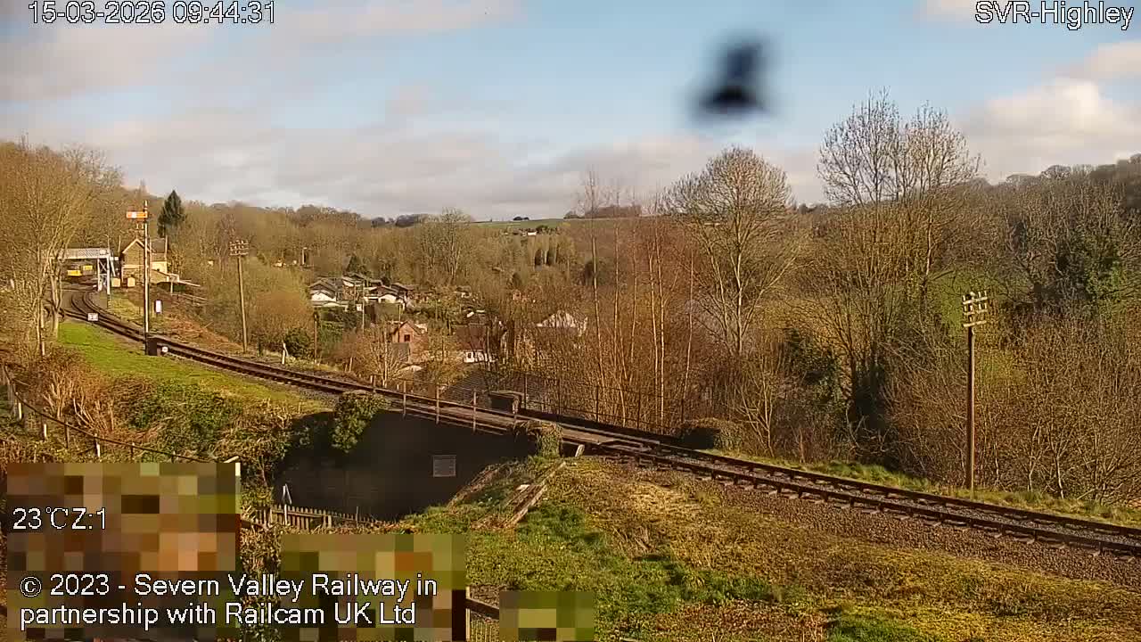 Highley Station on the Severn Valley Railway Live Cam - Highley, Shropshire, West Midlands, England, United Kingdom