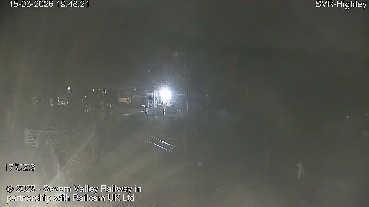 Highley Station on the Severn Valley Railway Live Cam - Highley, Shropshire, West Midlands, England, United Kingdom