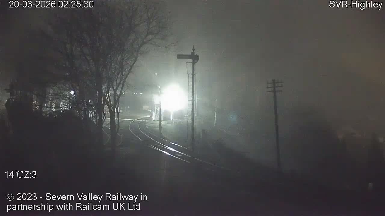 Highley Station on the Severn Valley Railway Live Cam - Highley, Shropshire, West Midlands, England, United Kingdom