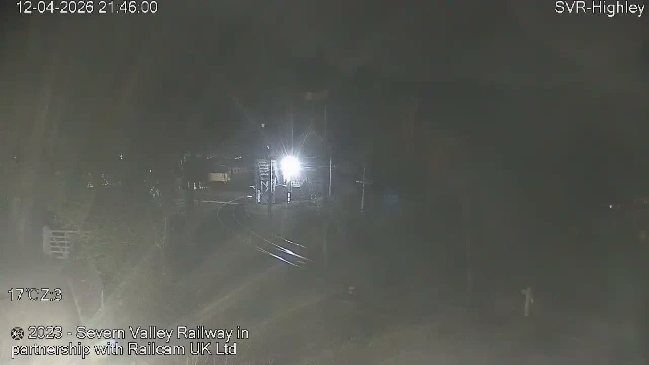 Highley Station on the Severn Valley Railway Live Cam - Highley, Shropshire, West Midlands, England, United Kingdom