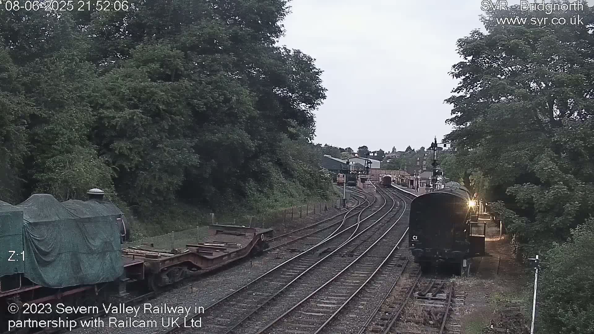 Bridgnorth Station on the Severn Valley Railway Live Cam - Bridgnorth, Shropshire, West Midlands, England, United Kingdom