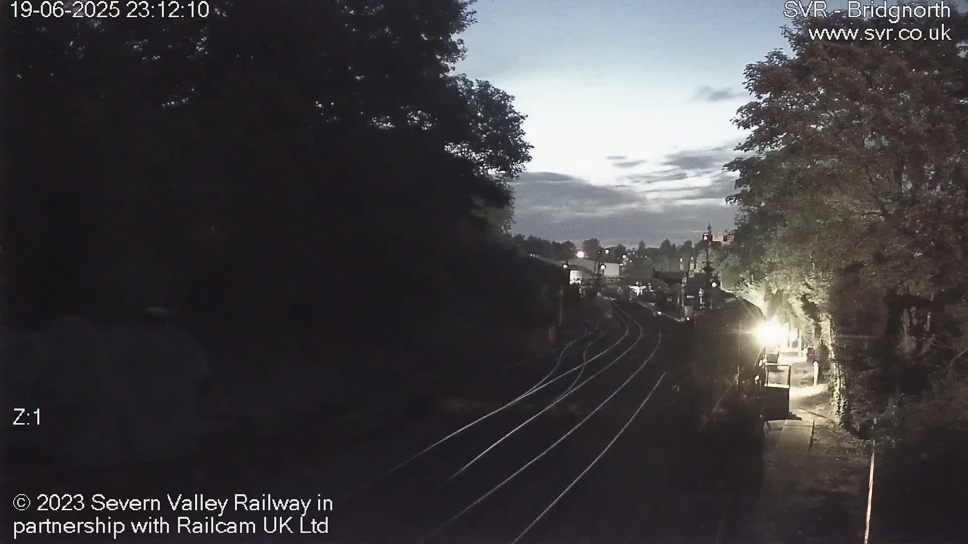 Bridgnorth Station on the Severn Valley Railway Live Cam - Bridgnorth, Shropshire, West Midlands, England, United Kingdom