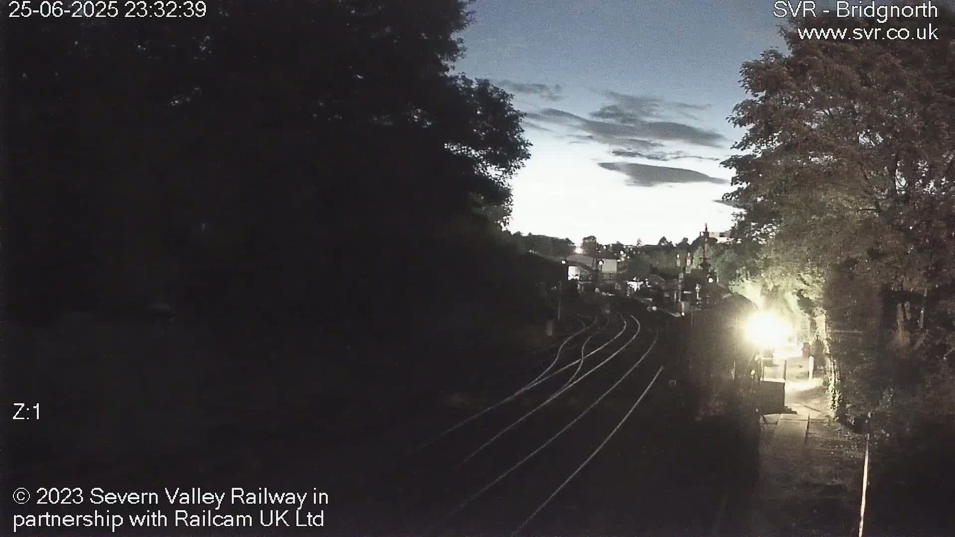 Bridgnorth Station on the Severn Valley Railway Live Cam - Bridgnorth, Shropshire, West Midlands, England, United Kingdom
