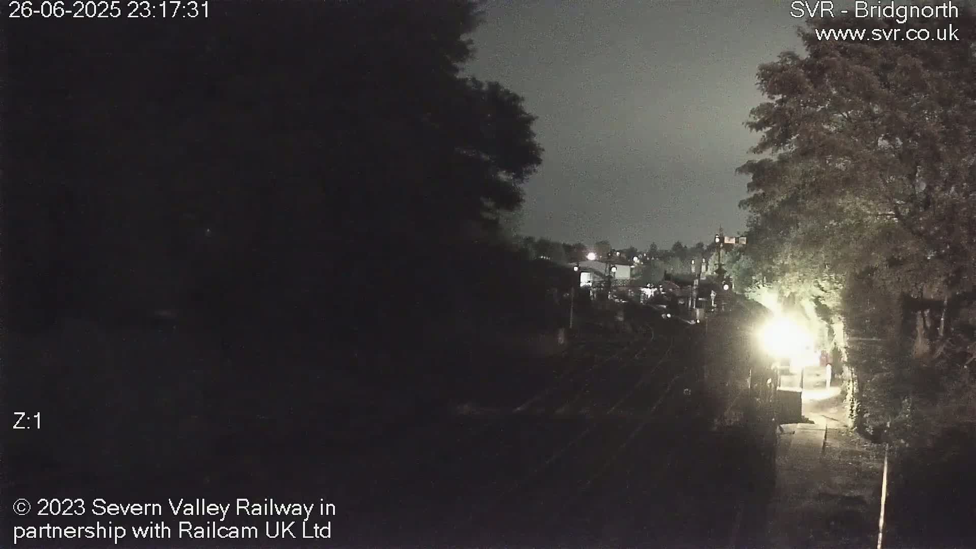 Bridgnorth Station on the Severn Valley Railway Live Cam - Bridgnorth, Shropshire, West Midlands, England, United Kingdom