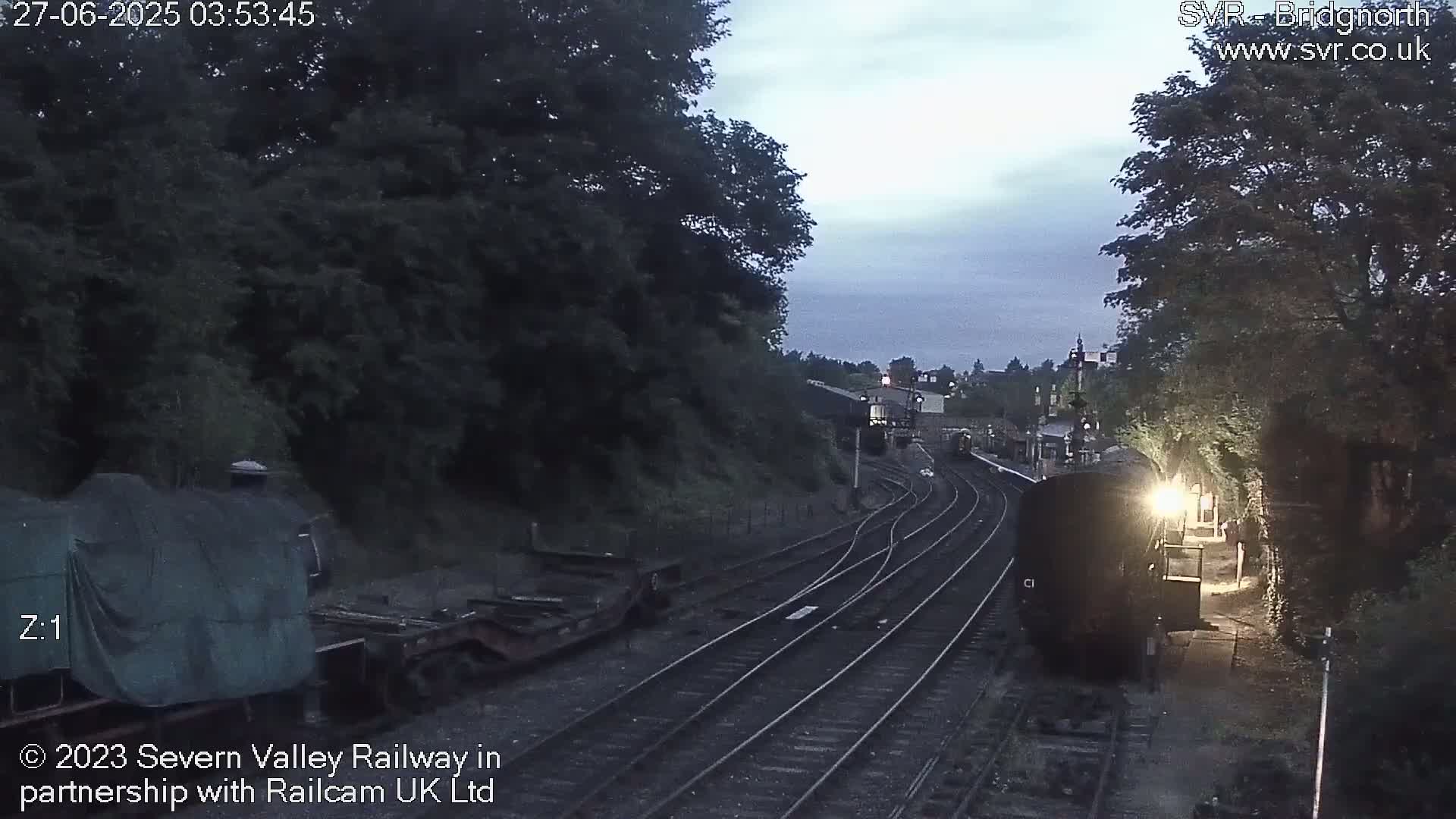 Bridgnorth Station on the Severn Valley Railway Live Cam - Bridgnorth, Shropshire, West Midlands, England, United Kingdom