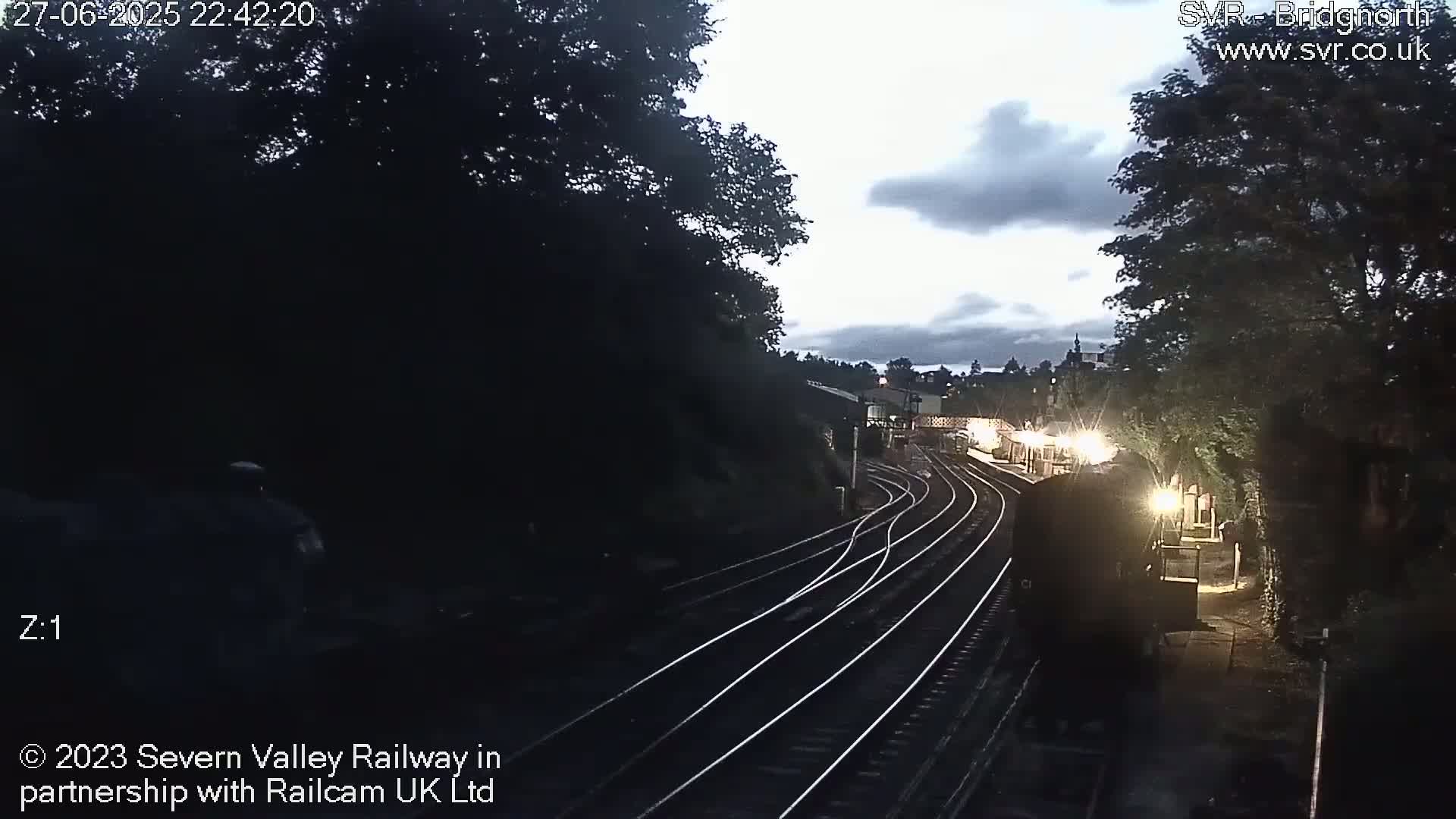 Bridgnorth Station on the Severn Valley Railway Live Cam - Bridgnorth, Shropshire, West Midlands, England, United Kingdom
