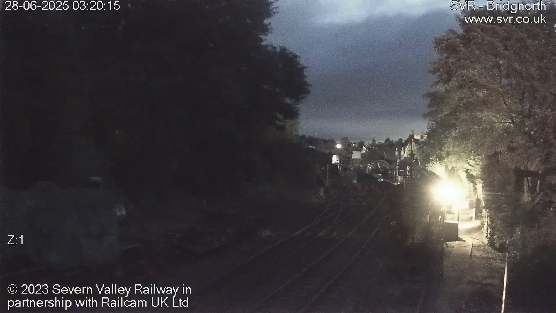Bridgnorth Station on the Severn Valley Railway Live Cam - Bridgnorth, Shropshire, West Midlands, England, United Kingdom
