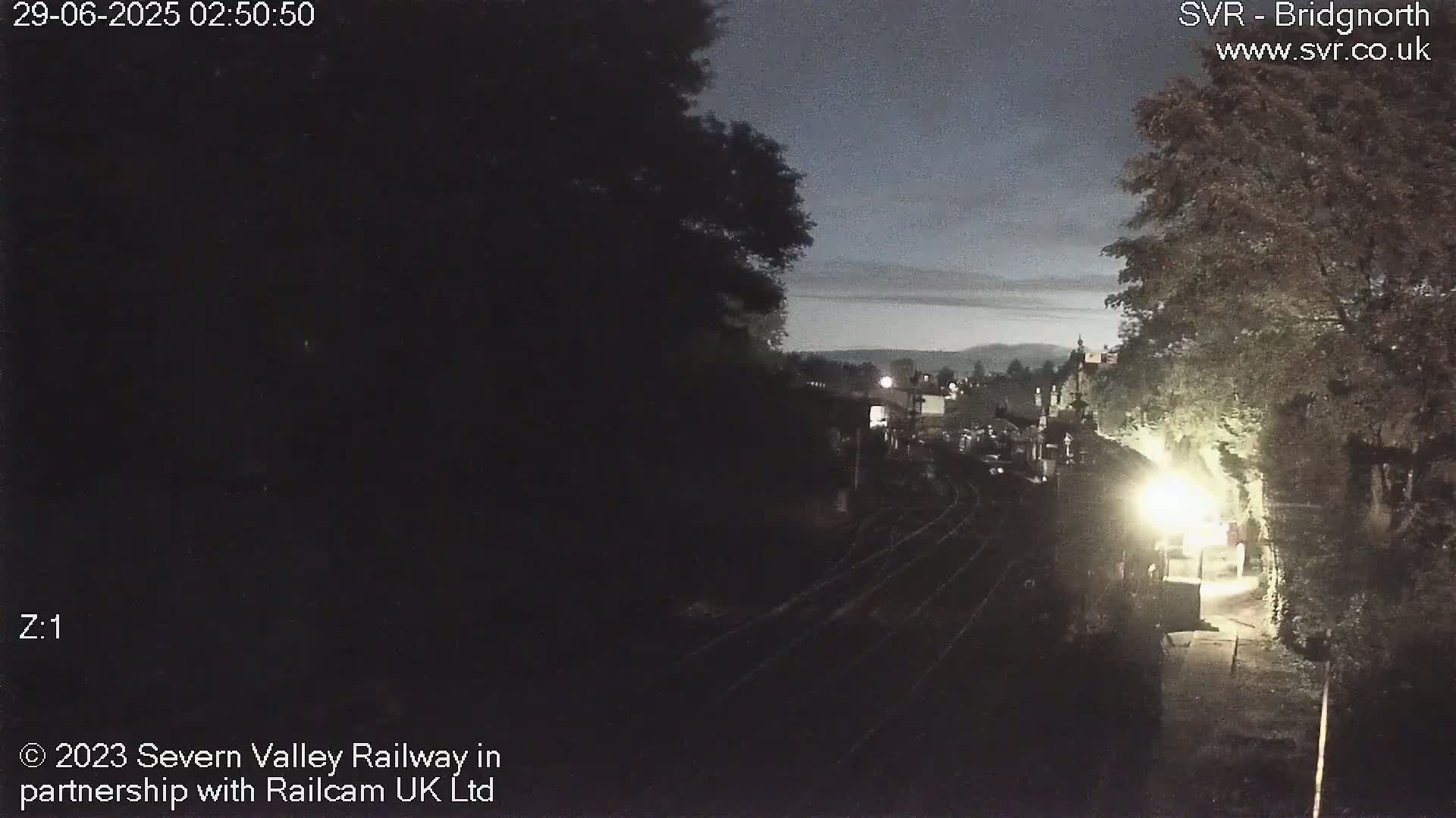 Bridgnorth Station on the Severn Valley Railway Live Cam - Bridgnorth, Shropshire, West Midlands, England, United Kingdom