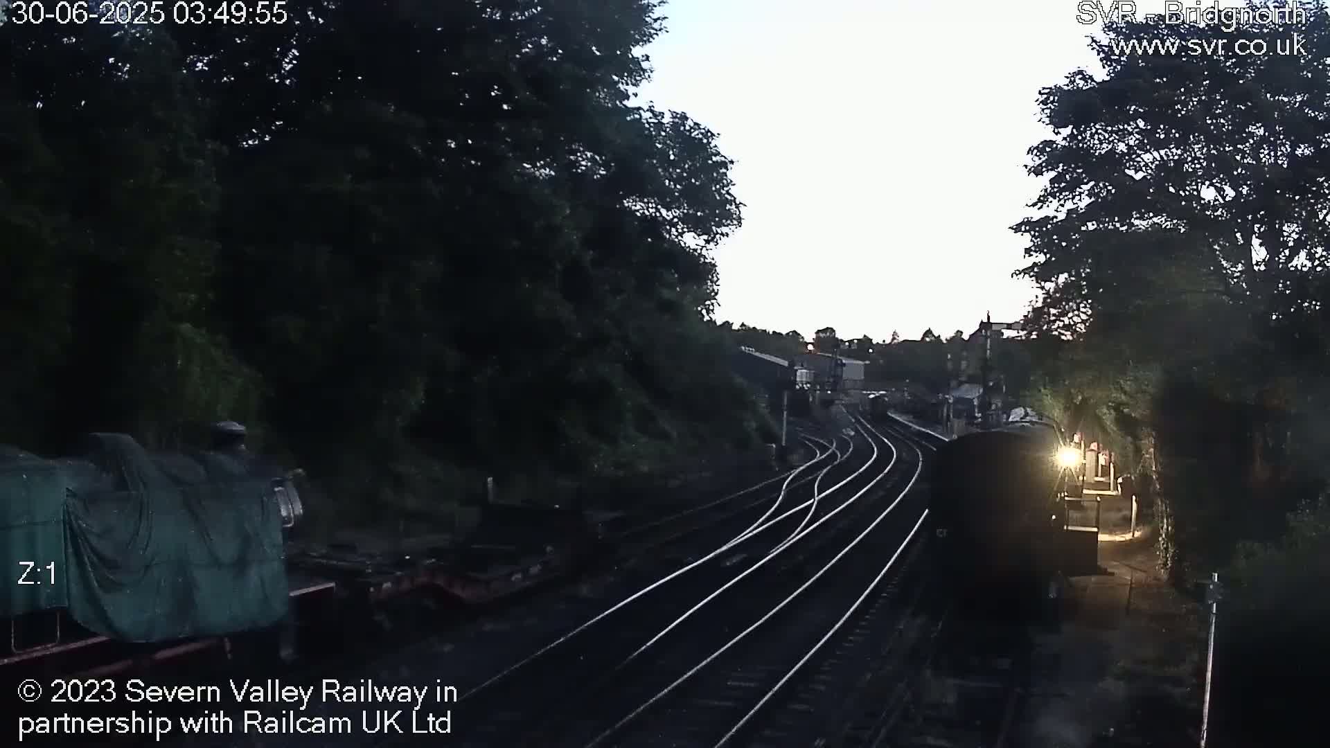 Bridgnorth Station on the Severn Valley Railway Live Cam - Bridgnorth, Shropshire, West Midlands, England, United Kingdom