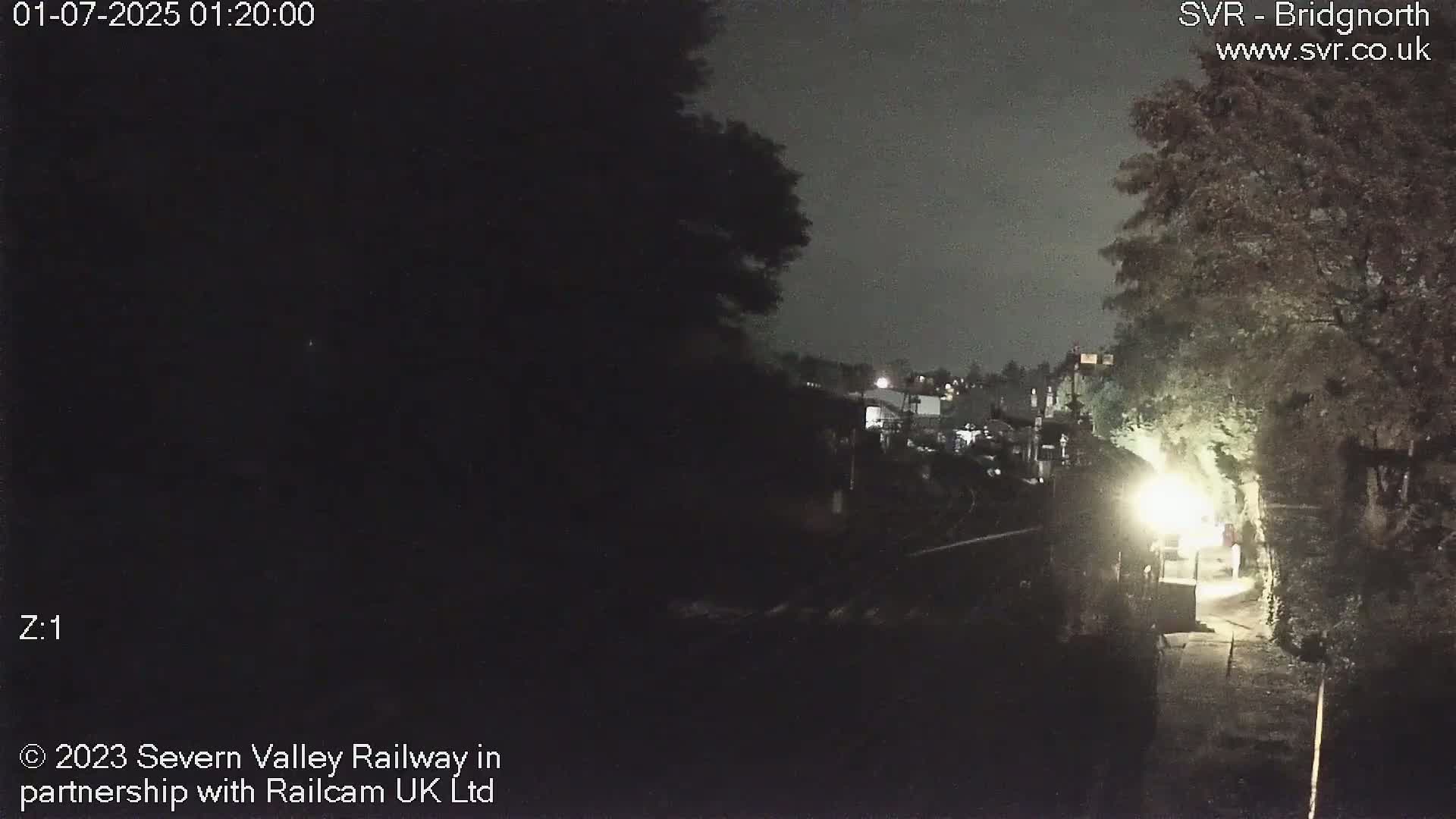 Bridgnorth Station on the Severn Valley Railway Live Cam - Bridgnorth, Shropshire, West Midlands, England, United Kingdom