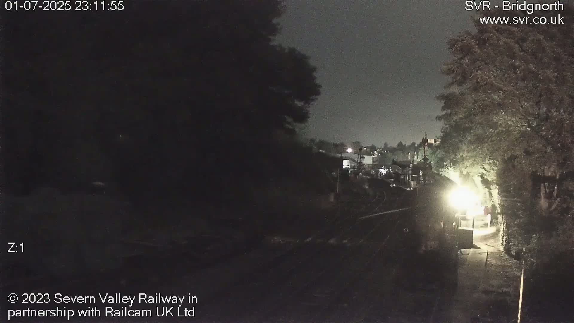 Bridgnorth Station on the Severn Valley Railway Live Cam - Bridgnorth, Shropshire, West Midlands, England, United Kingdom