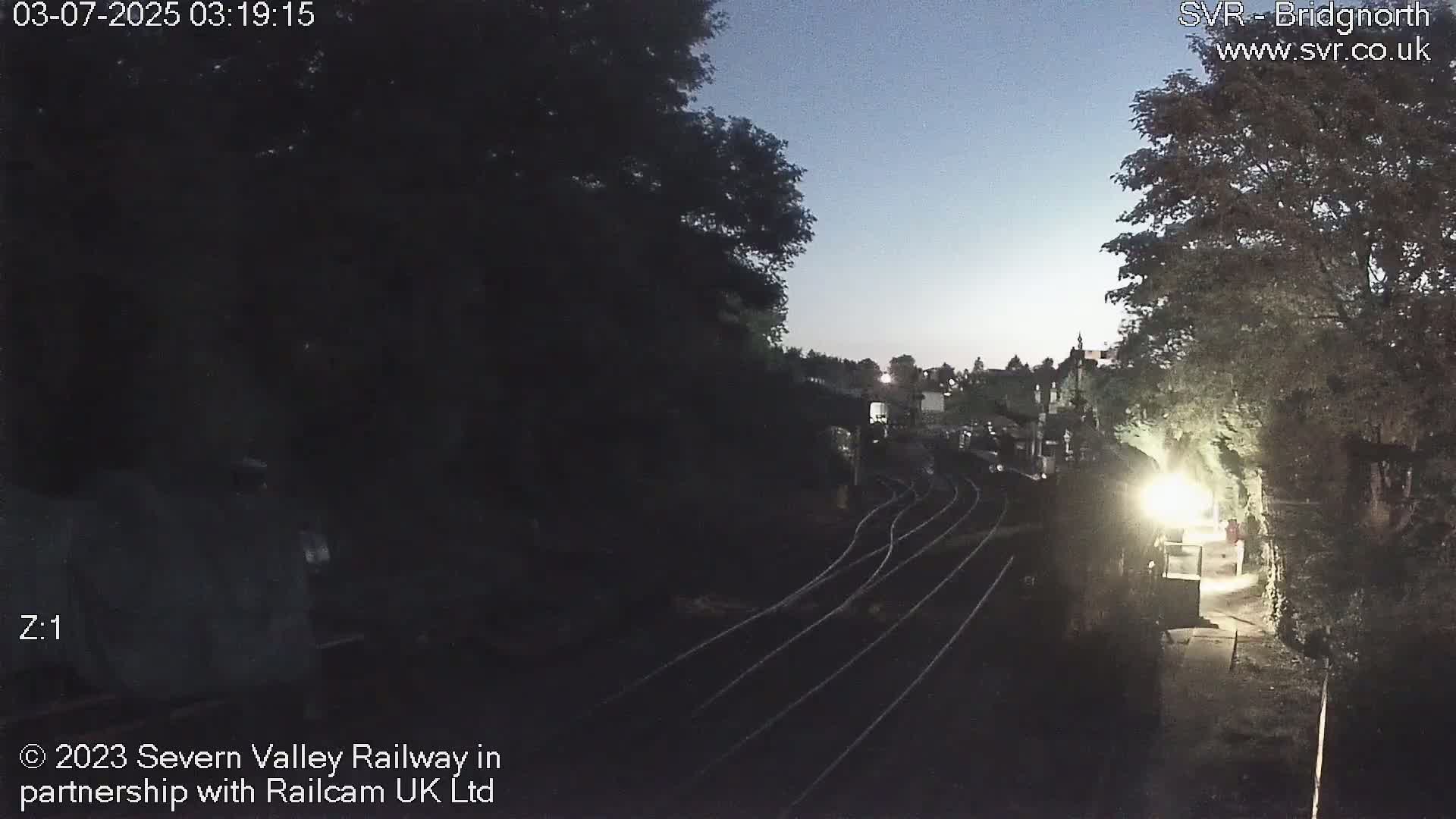Bridgnorth Station on the Severn Valley Railway Live Cam - Bridgnorth, Shropshire, West Midlands, England, United Kingdom