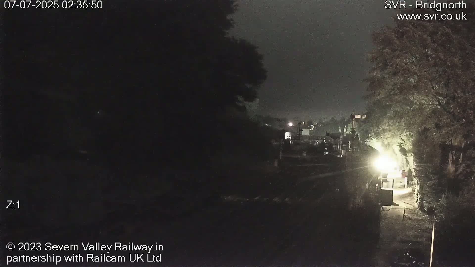 Bridgnorth Station on the Severn Valley Railway Live Cam - Bridgnorth, Shropshire, West Midlands, England, United Kingdom