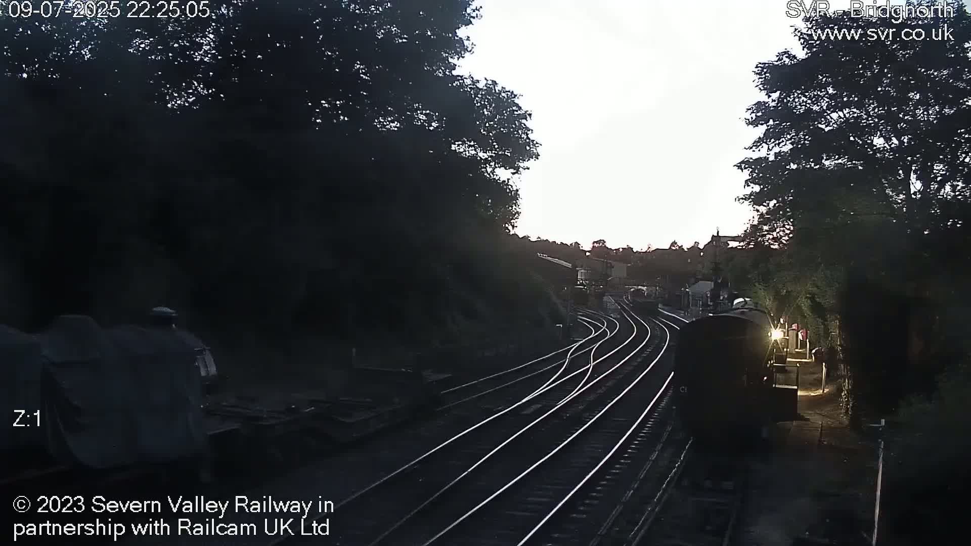 Bridgnorth Station on the Severn Valley Railway Live Cam - Bridgnorth, Shropshire, West Midlands, England, United Kingdom
