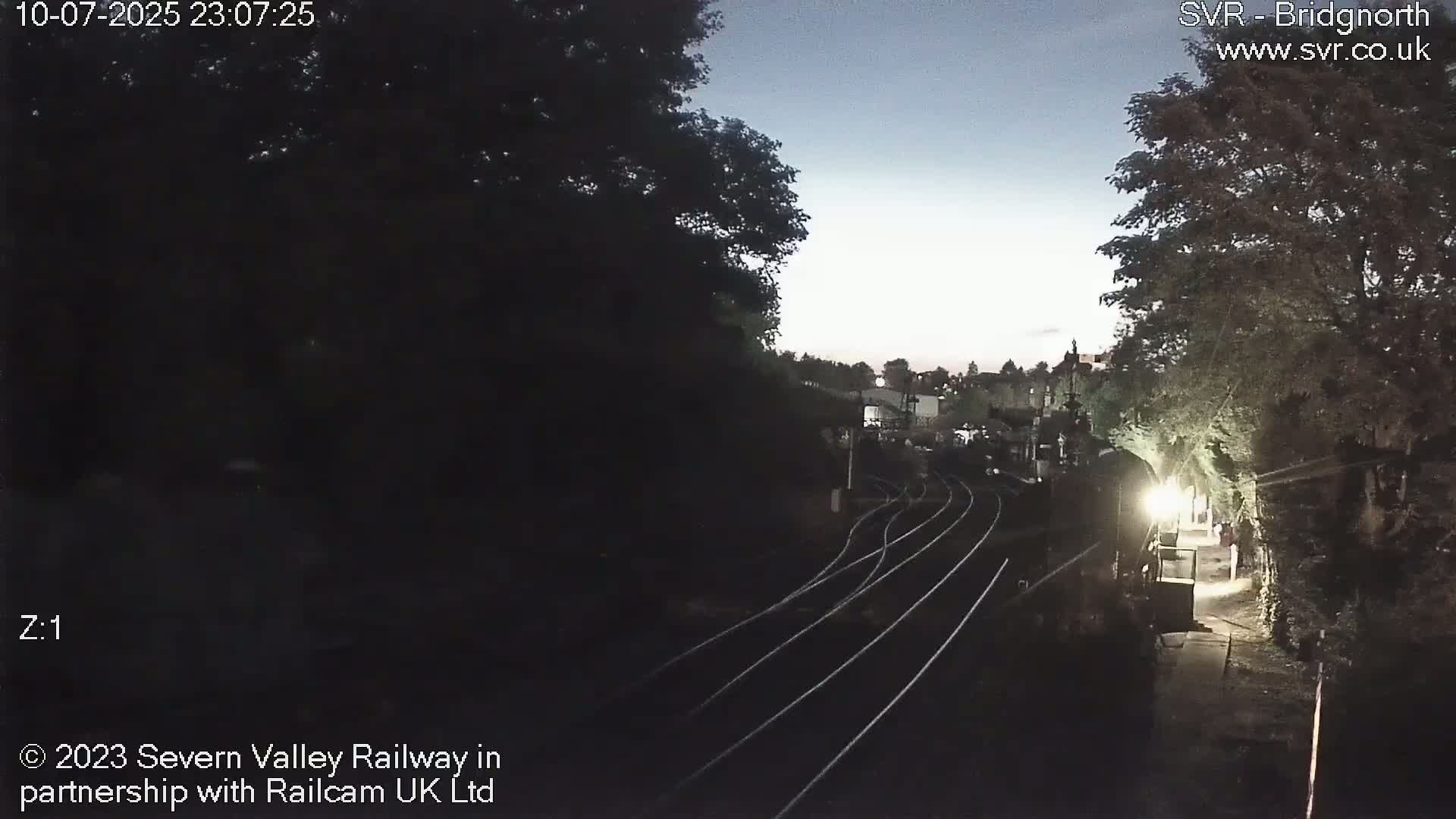 Bridgnorth Station on the Severn Valley Railway Live Cam - Bridgnorth, Shropshire, West Midlands, England, United Kingdom