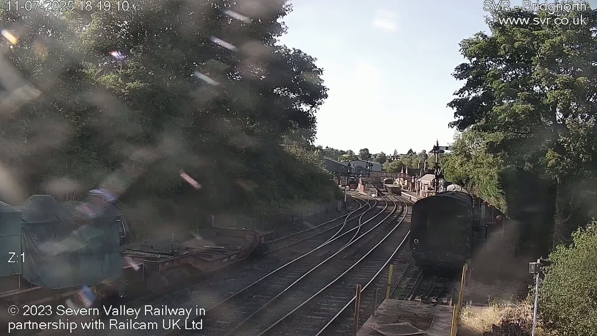 Bridgnorth Station on the Severn Valley Railway Live Cam - Bridgnorth, Shropshire, West Midlands, England, United Kingdom