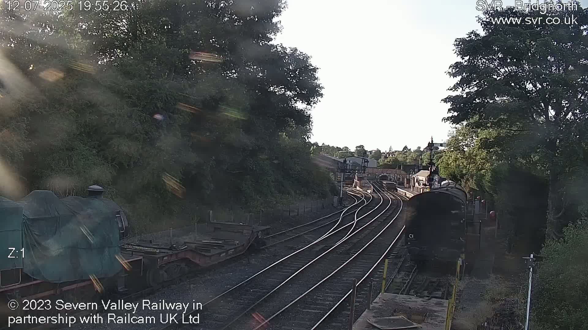 Bridgnorth Station on the Severn Valley Railway Live Cam - Bridgnorth, Shropshire, West Midlands, England, United Kingdom