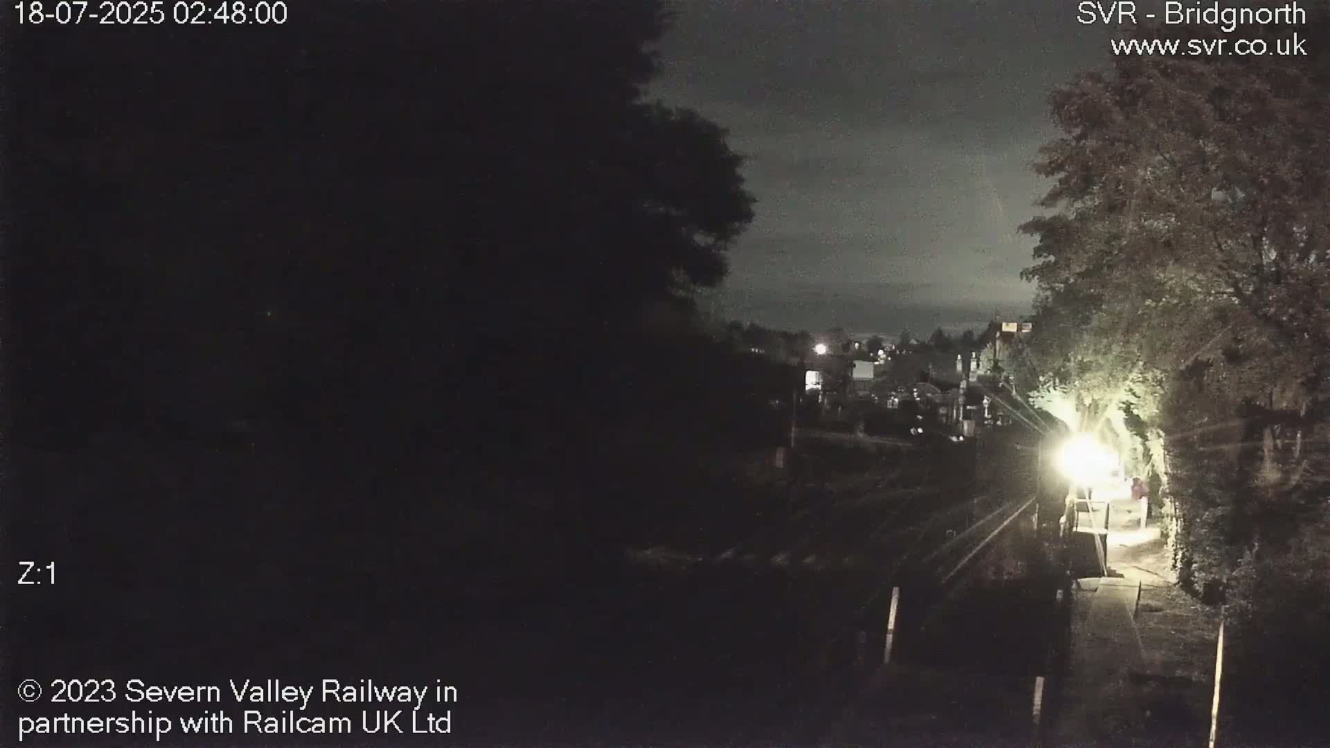 Bridgnorth Station on the Severn Valley Railway Live Cam - Bridgnorth, Shropshire, West Midlands, England, United Kingdom
