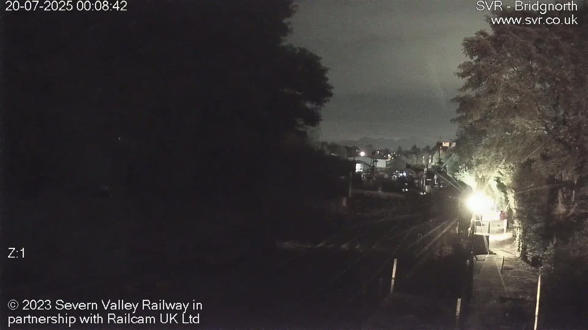 Bridgnorth Station on the Severn Valley Railway Live Cam - Bridgnorth, Shropshire, West Midlands, England, United Kingdom