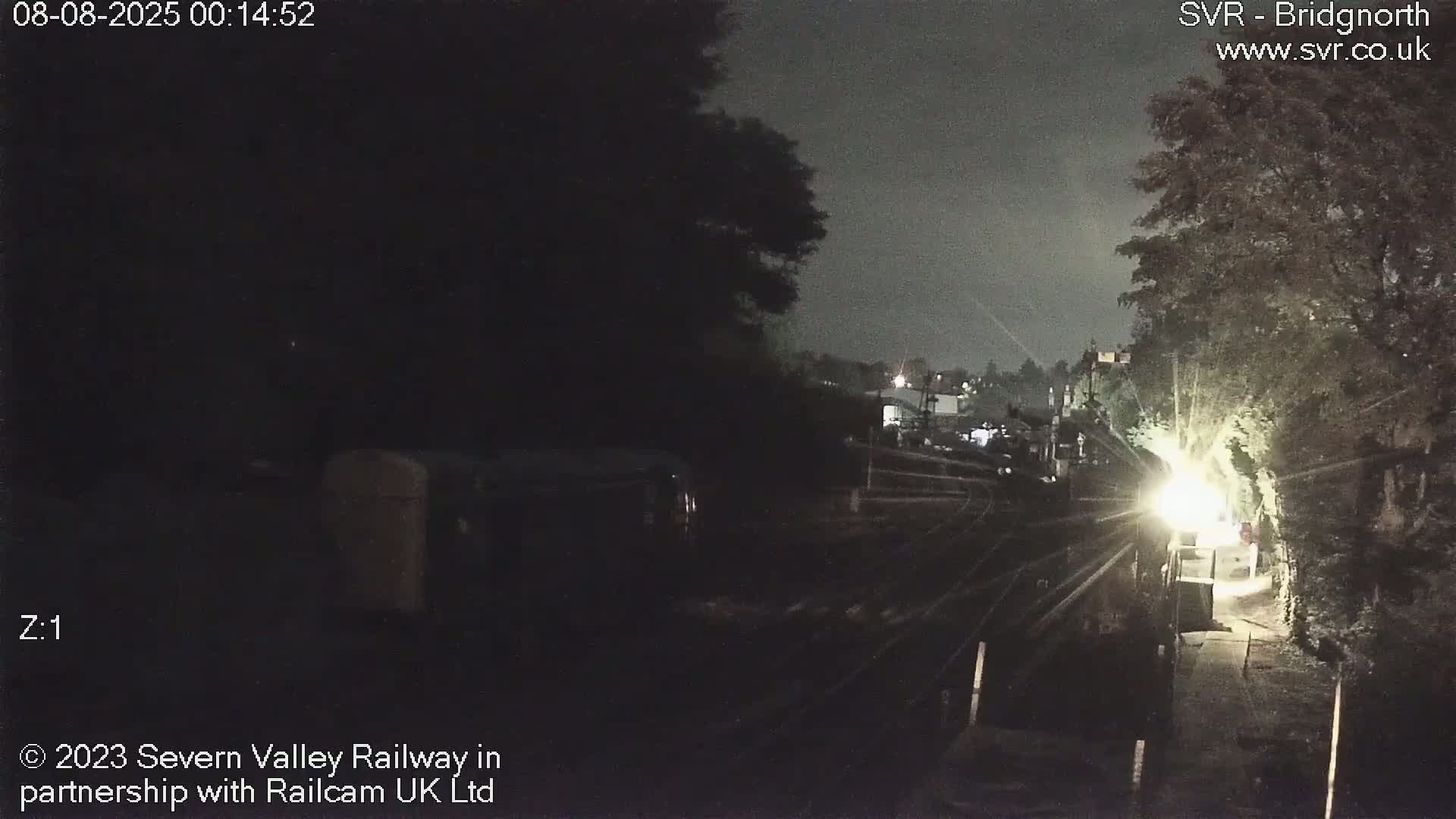 Bridgnorth Station on the Severn Valley Railway Live Cam - Bridgnorth, Shropshire, West Midlands, England, United Kingdom