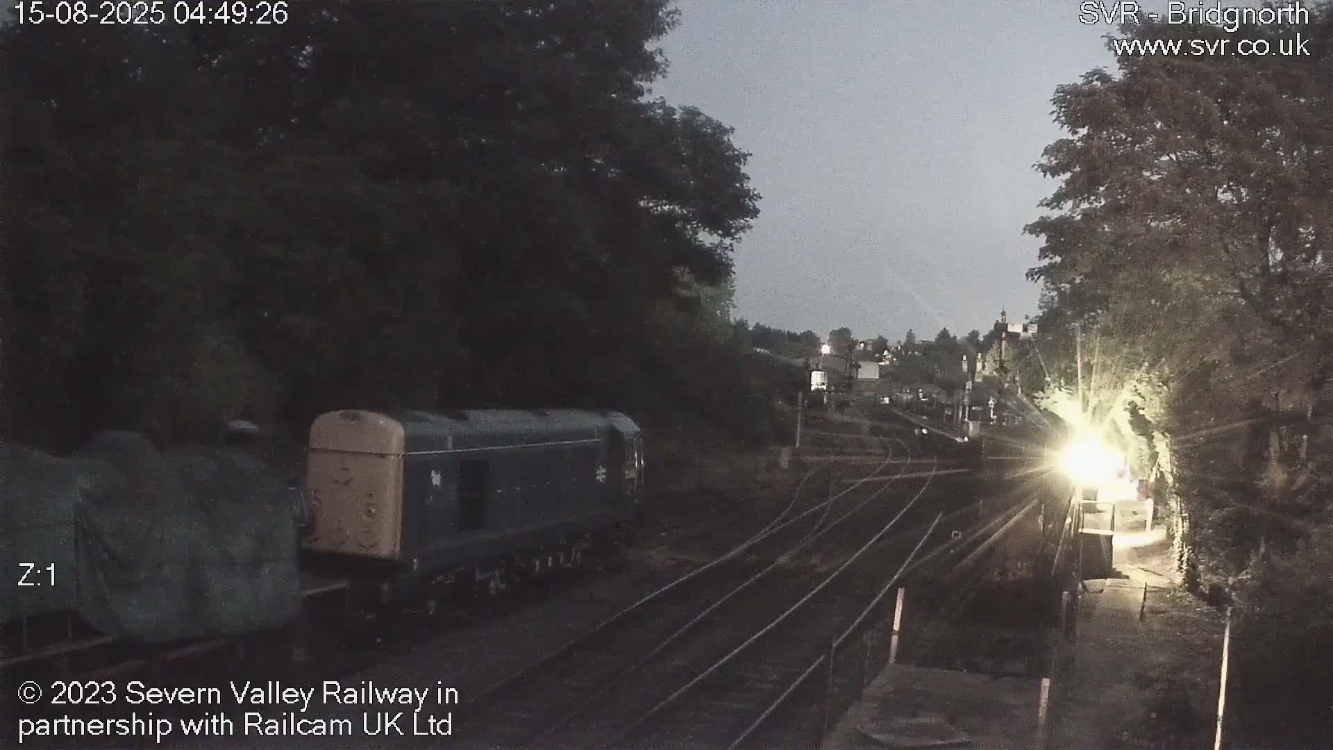 Bridgnorth Station on the Severn Valley Railway Live Cam - Bridgnorth, Shropshire, West Midlands, England, United Kingdom
