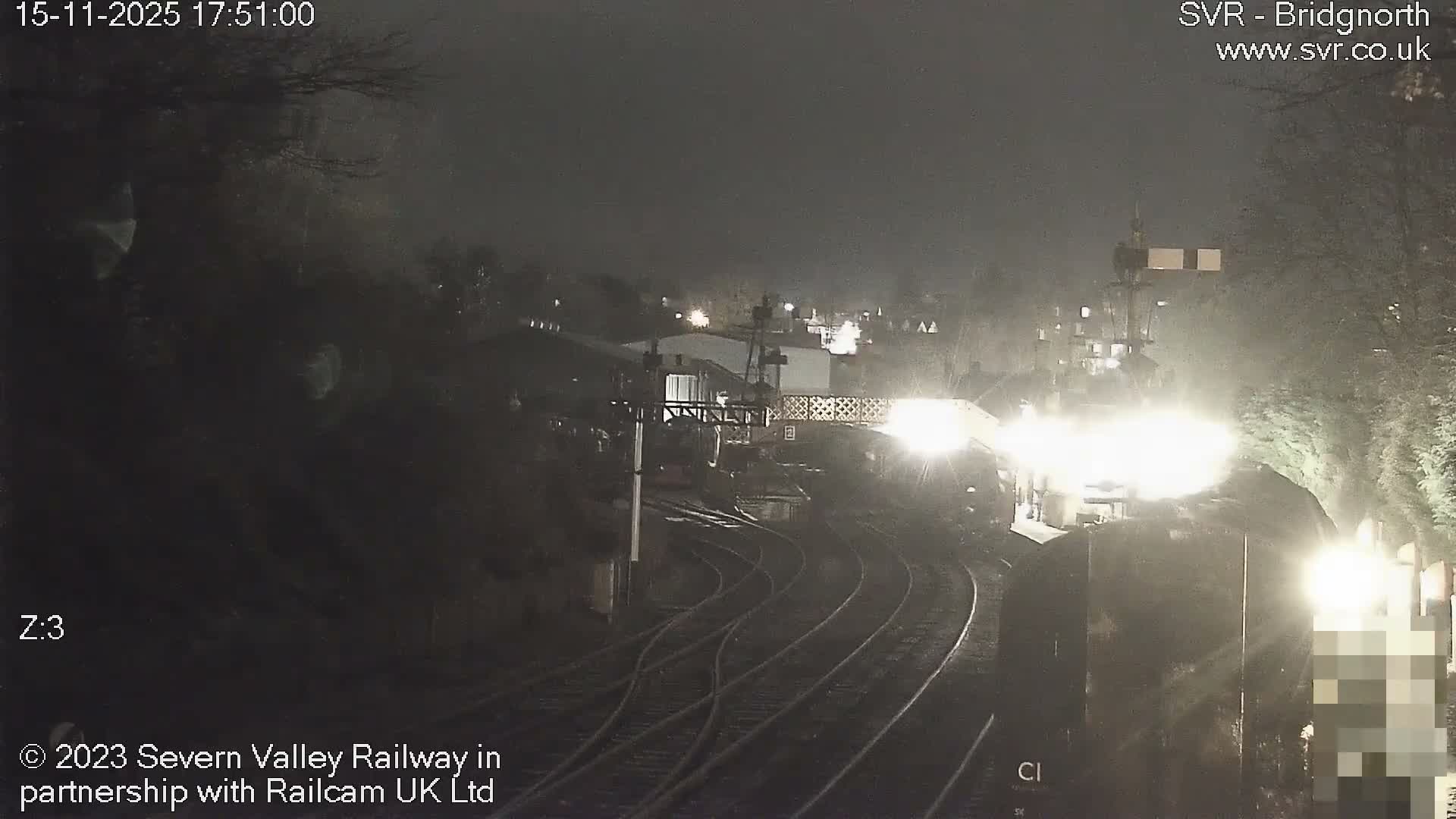 Bridgnorth Station on the Severn Valley Railway Live Cam - Bridgnorth, Shropshire, West Midlands, England, United Kingdom