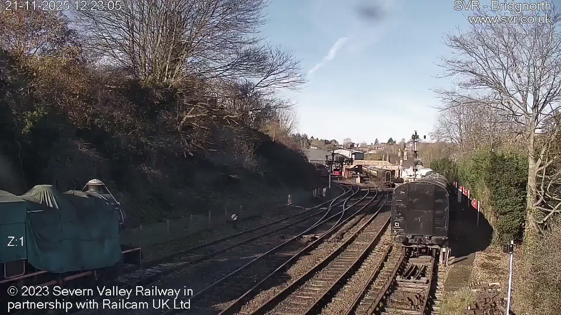 Bridgnorth Station on the Severn Valley Railway Live Cam - Bridgnorth, Shropshire, West Midlands, England, United Kingdom