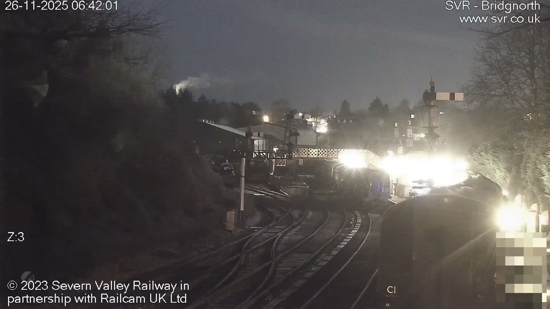Bridgnorth Station on the Severn Valley Railway Live Cam - Bridgnorth, Shropshire, West Midlands, England, United Kingdom